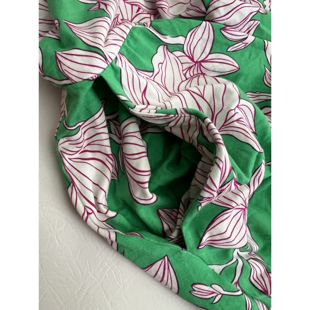 Cabi The Weekend Dress Green Floral Midi/Maxi Dress Size M Boho Poppy Casual - Picture 6 of 8